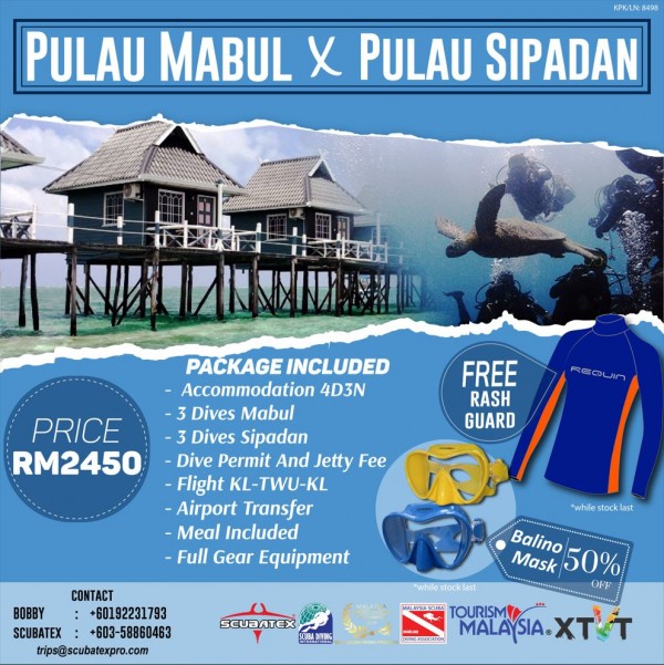 Pulau Mabul & Pulau Sipadan – Fun Dive