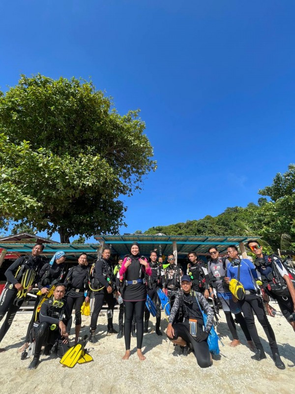 PERHENTIAN ISLAND-SDI ADVANCE WATER COURSES WITH SCUBATEX