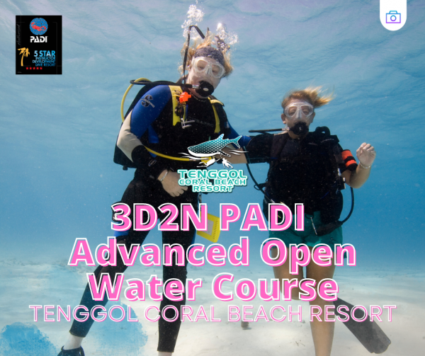 3D2N Advanced Open Water Course at Tenggol Coral Beach Resort