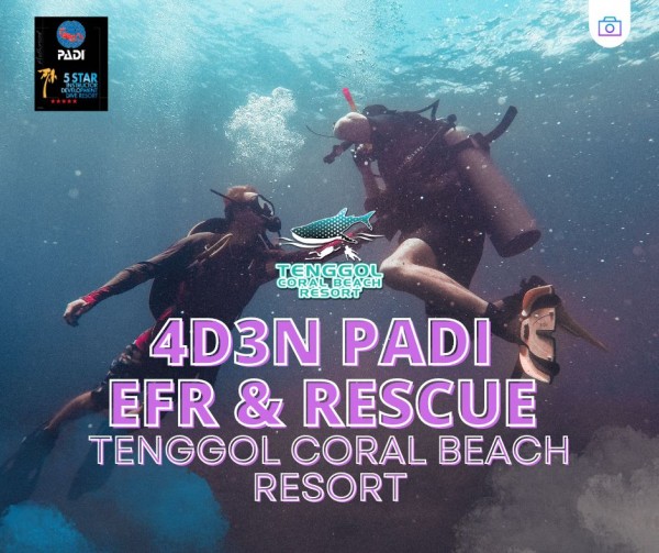 4D3N Efr + Rescue at Tenggol Coral Beach Resort